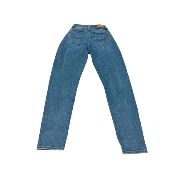 American Eagle Jeans Stretch High Waist Classic Medium Wash Size 00 - Picture 2 of 4